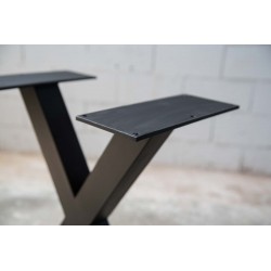 ▷ Pata de metal Exmeralda. Una pata para mesa elegante y de diseño